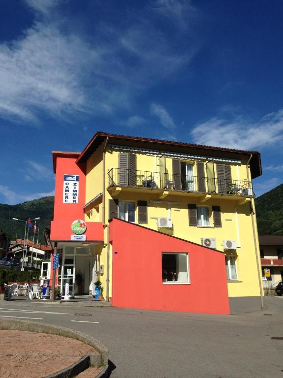Hotel Ristorante Camoghe Isone Buitenkant foto